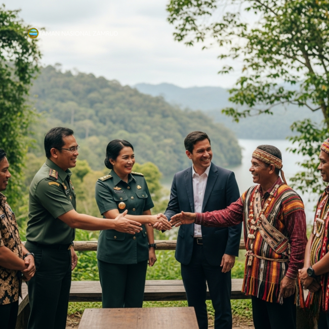 Diplomasi Konservasi Taman Nasional Zamrud tnzamrud